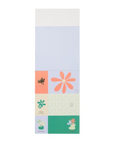 Dessinpapier A4 mit Blumen - 14106014 - HEMA