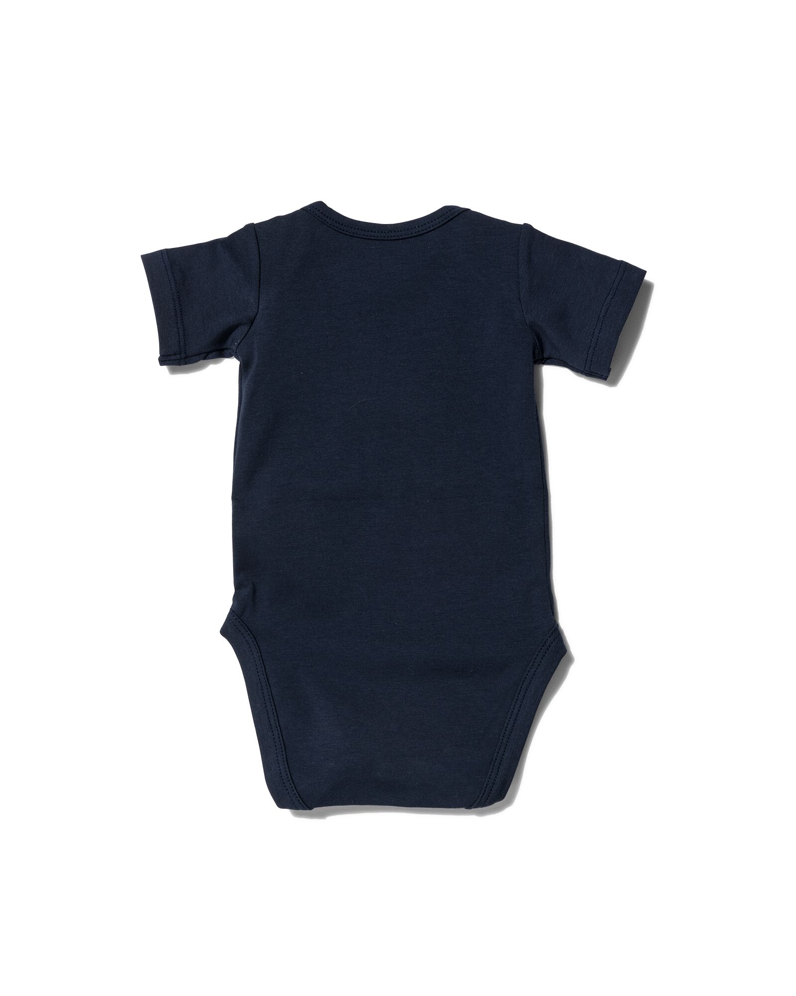 body organic katoen stretch donkerblauw donkerblauw - 1000012123 - HEMA