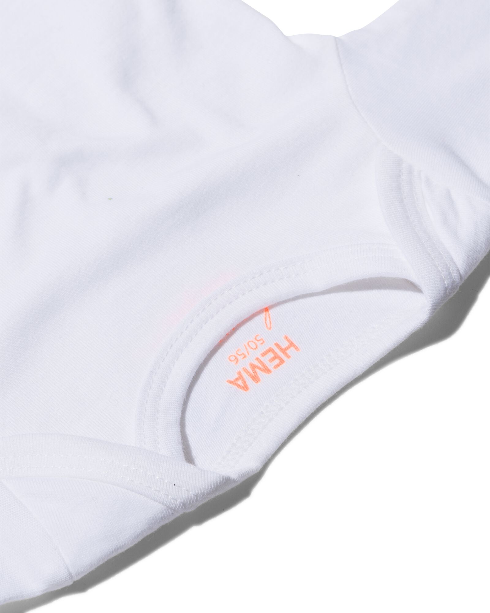 Zwei Bodys - Bio-Baumwollstretch wei&szlig; wei&szlig; - 1000005204 - HEMA