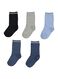 5er-Pack Kinder-Socken blau - 1000014389 - HEMA