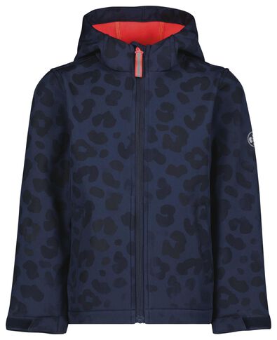 kinderjas magic luipaard donkerblauw - 1000022354 - HEMA