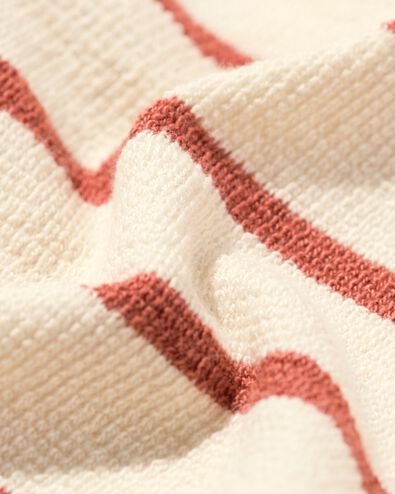 baby T-shirt jersey strepen bruin bruin - 33183070BROWN - HEMA