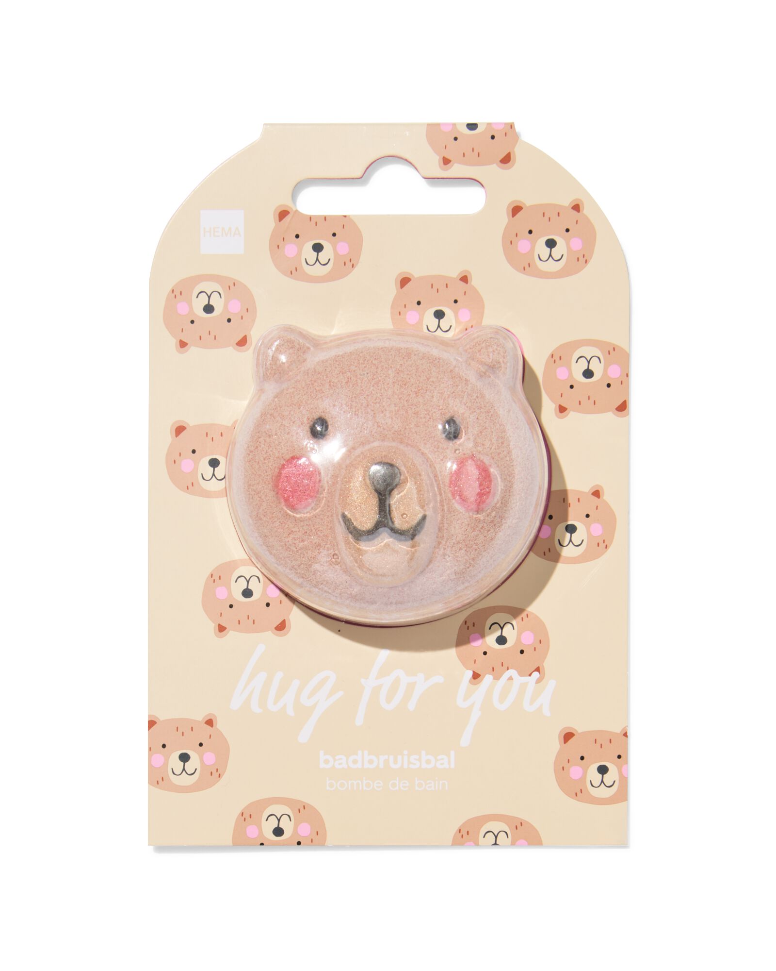bombe de bain ourse en peluche - 60600654 - HEMA