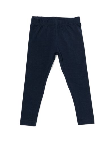 legging enfant bleu fonc&eacute; bleu fonc&eacute; - 1000013678 - HEMA