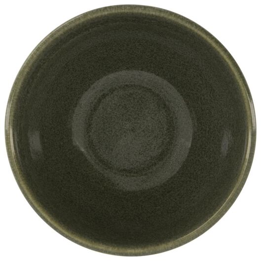Schale Porto, reaktive Glasur, olivgrün, 10 cm - 9602380 - HEMA