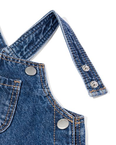 Baby-Jeanskleid dunkeljeansfarben - 33077560DARKDENIM - HEMA