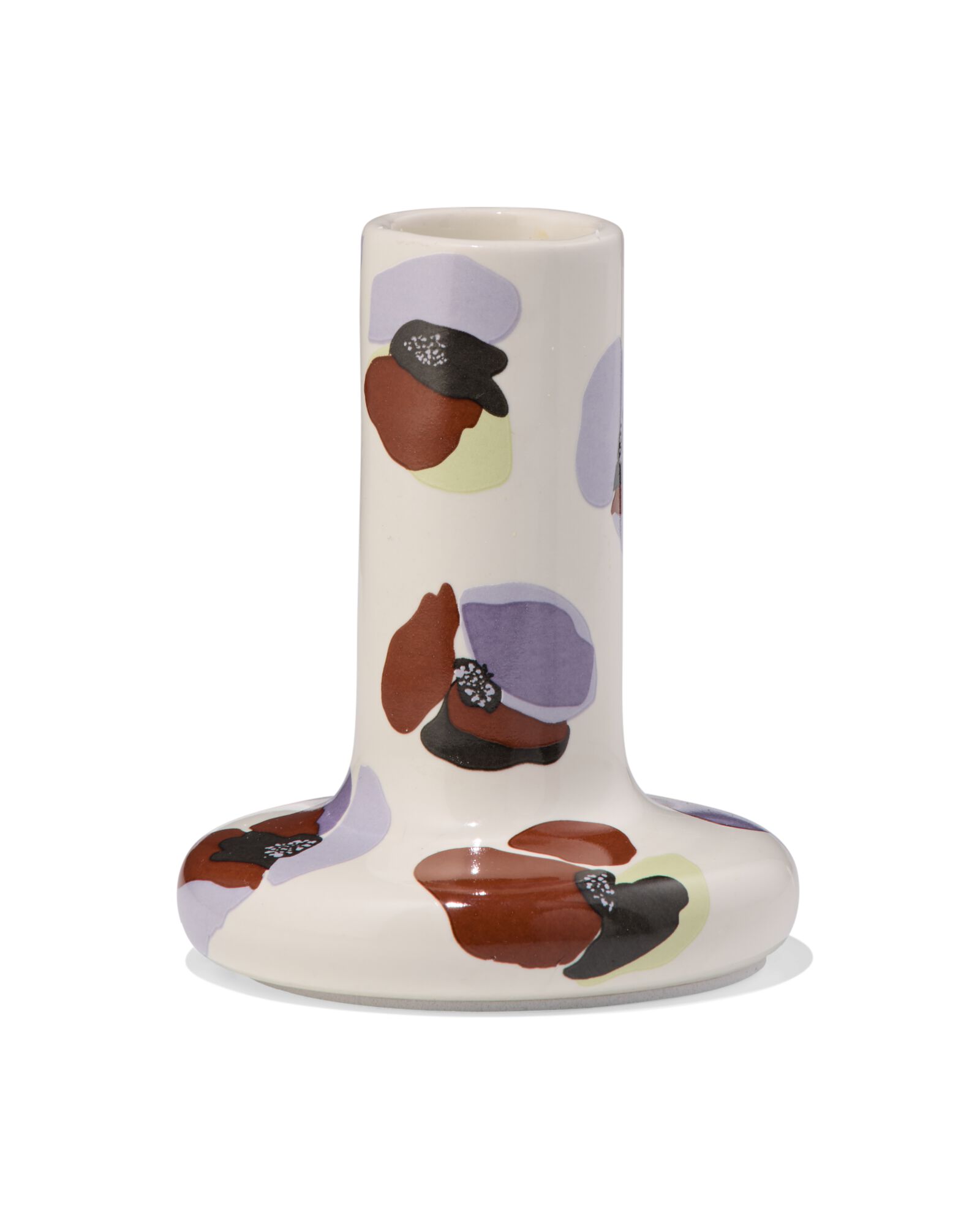 Kerzenst&auml;nder ⌀ 7 x 9 cm, Keramik, Mohn - 13326005 - HEMA