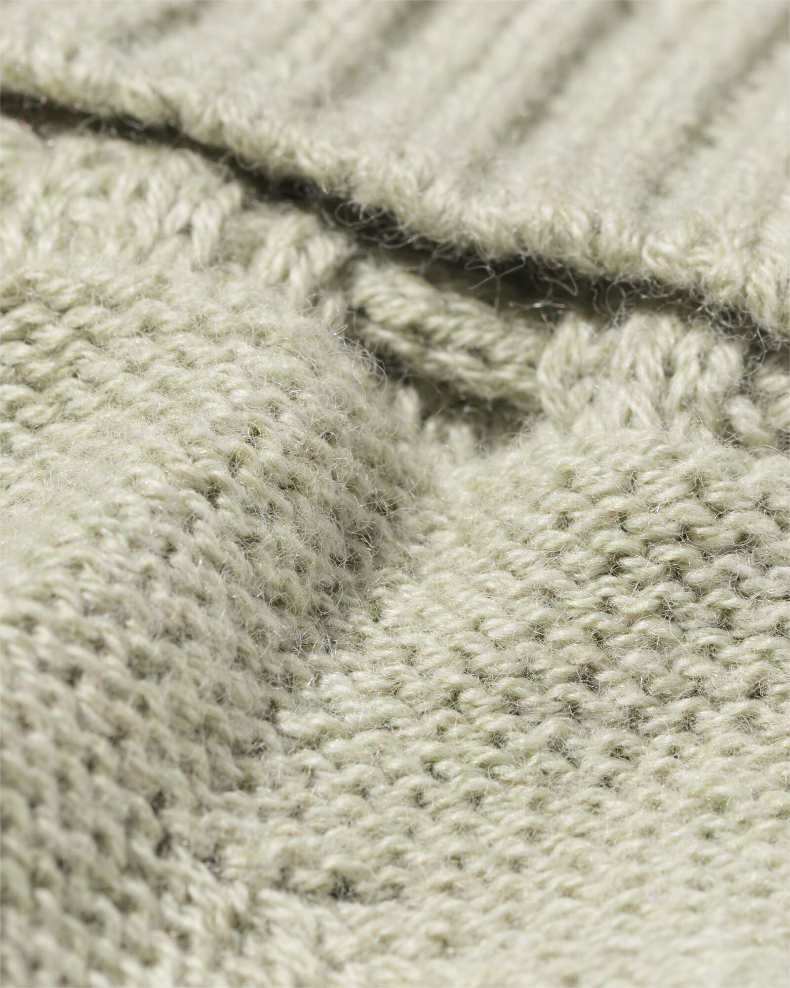 babysokken gebreid wol middengroen middengroen - 4700750MIDGREEN - HEMA