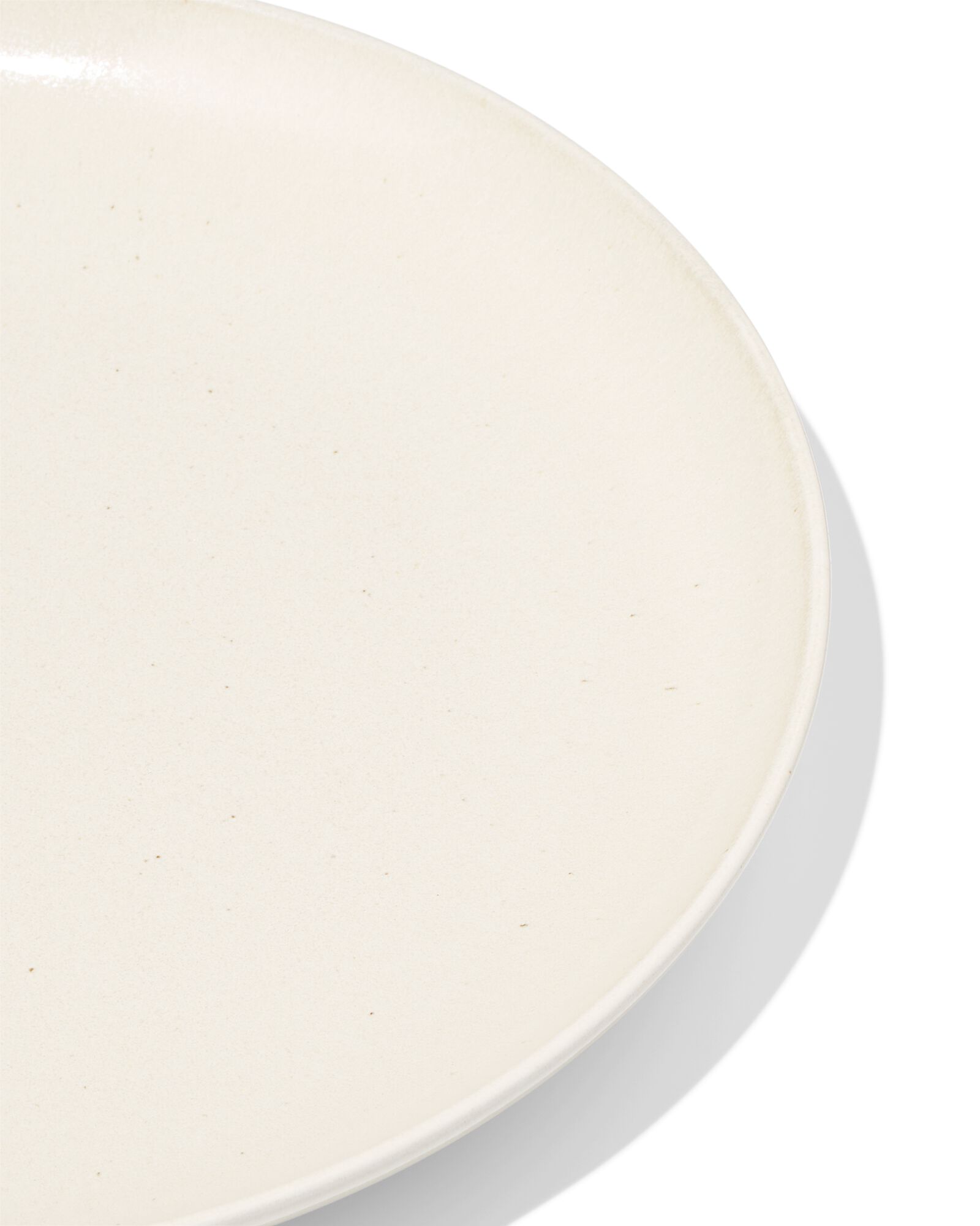 Frühstücksteller, Ø 21 cm, PUUR, reaktive Glasur, Off-White  - 9650132 - HEMA