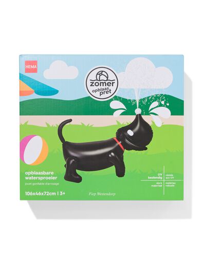 Takkie opblaasbare watersproeier 106x46x72cm - 15800215 - HEMA