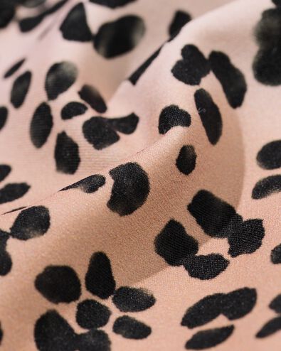 damesstring micro met kant luipaard naturel naturel - 19601444NATURAL - HEMA