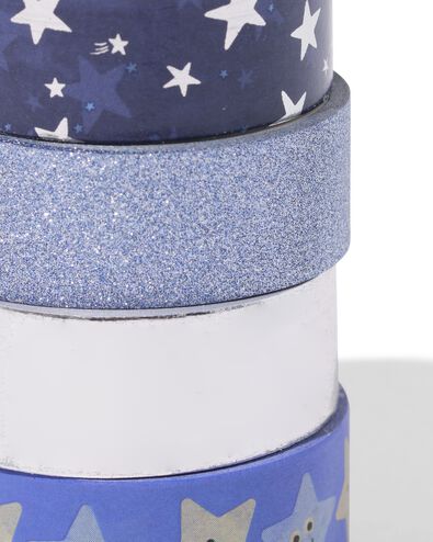 rubans washi &eacute;toiles - 4 pi&egrave;ces - 14100382 - HEMA