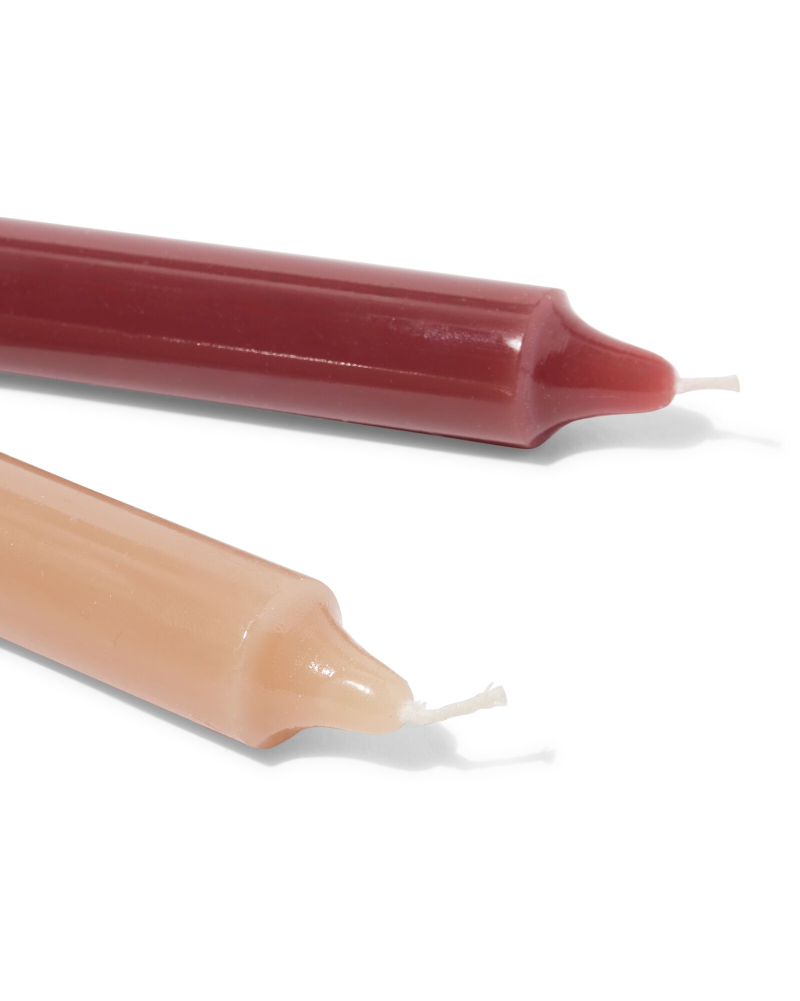 bougies longues 16 x ⌀ 2,2 cm naturel - 4 pi&egrave;ces - 13506140 - HEMA