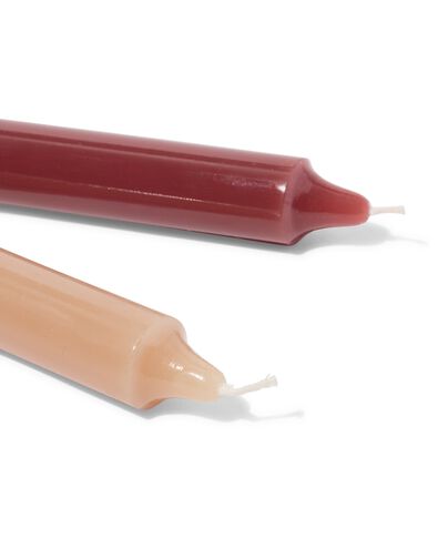 bougies longues 16 x ⌀ 2,2 cm naturel - 4 pi&egrave;ces - 13506140 - HEMA