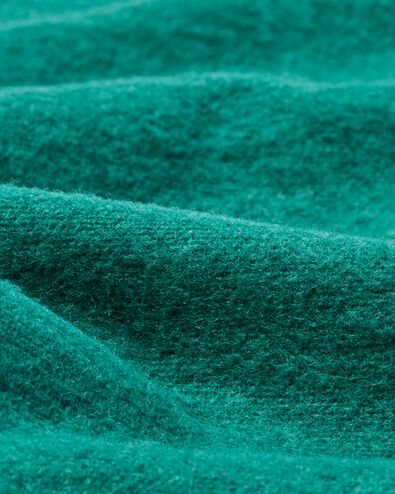 housse de couette flanelle 140 x 200/220 m&eacute;lange vert fonc&eacute; - 5770085 - HEMA