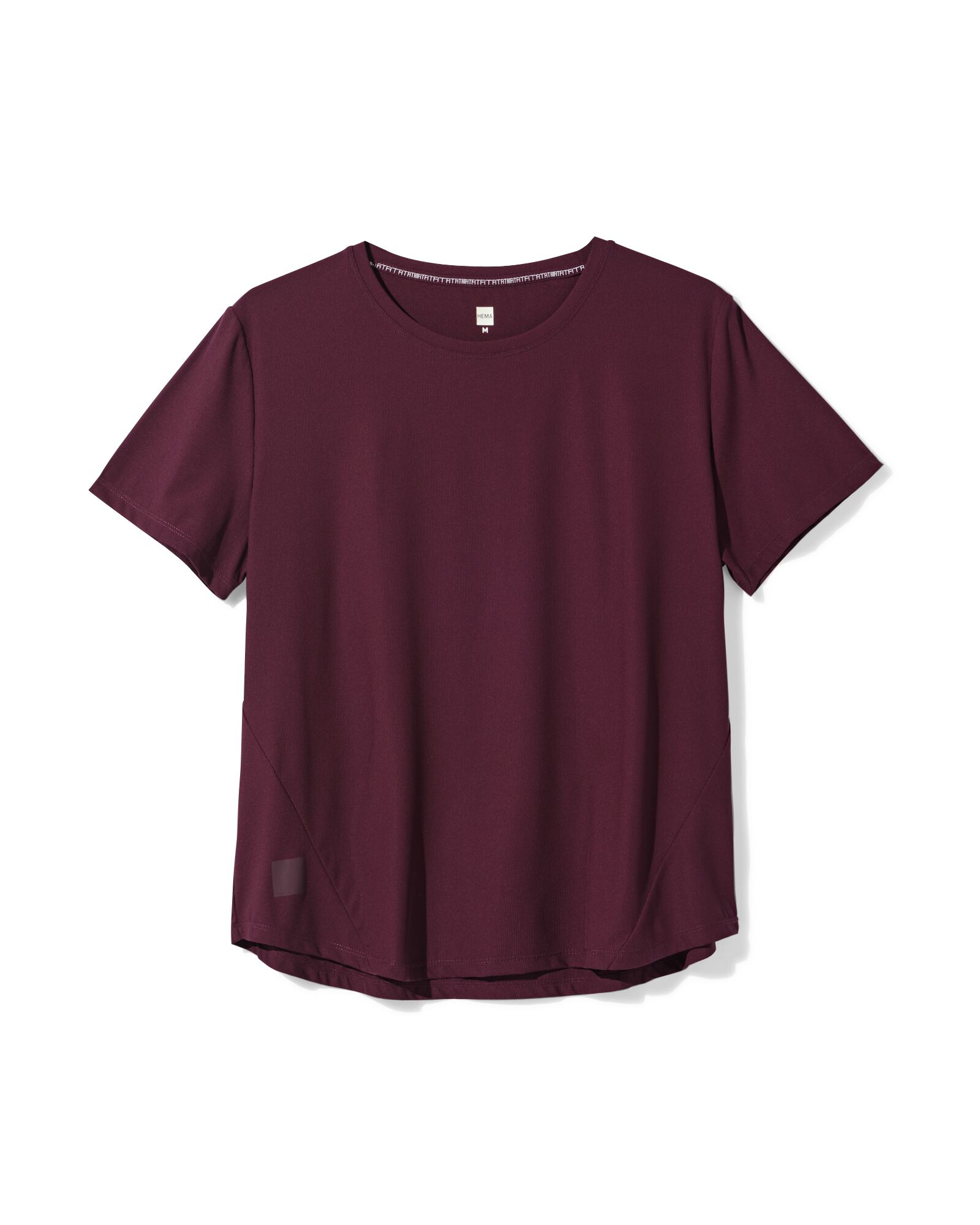 maillot de sport femme bordeaux bordeaux - 36000472BURGUNDYRED - HEMA