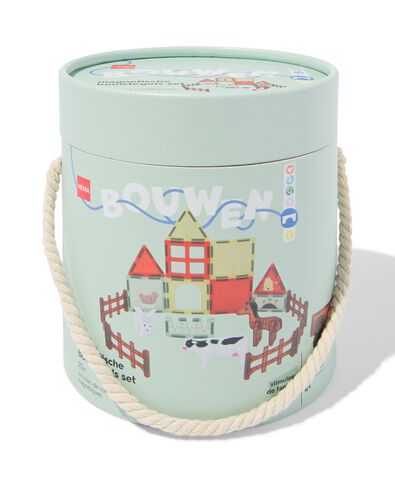 jeu de construction magn&eacute;tique ferme 20 pi&egrave;ces - 15100308 - HEMA