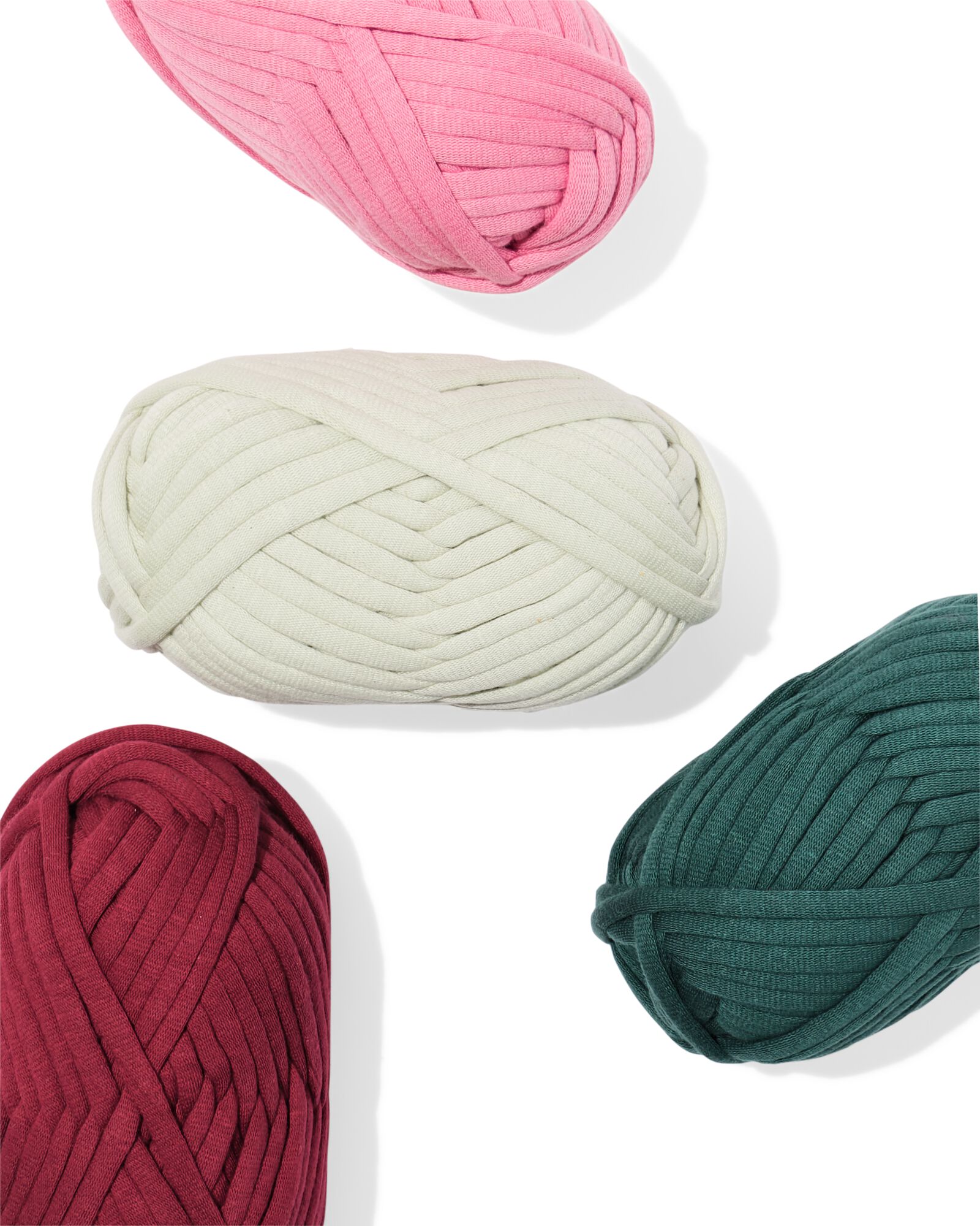 Rundes B&auml;ndchengarn, 100 g, 45 m, Dunkelgr&uuml;n - 60702885 - HEMA