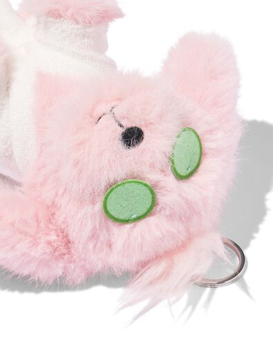 sleutelhanger 9x9x12cm hond Pompom - 61104309 - HEMA