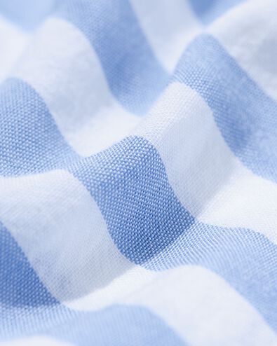 damespyjamabroek seersucker strepen blauw blauw - 23401750BLUE - HEMA
