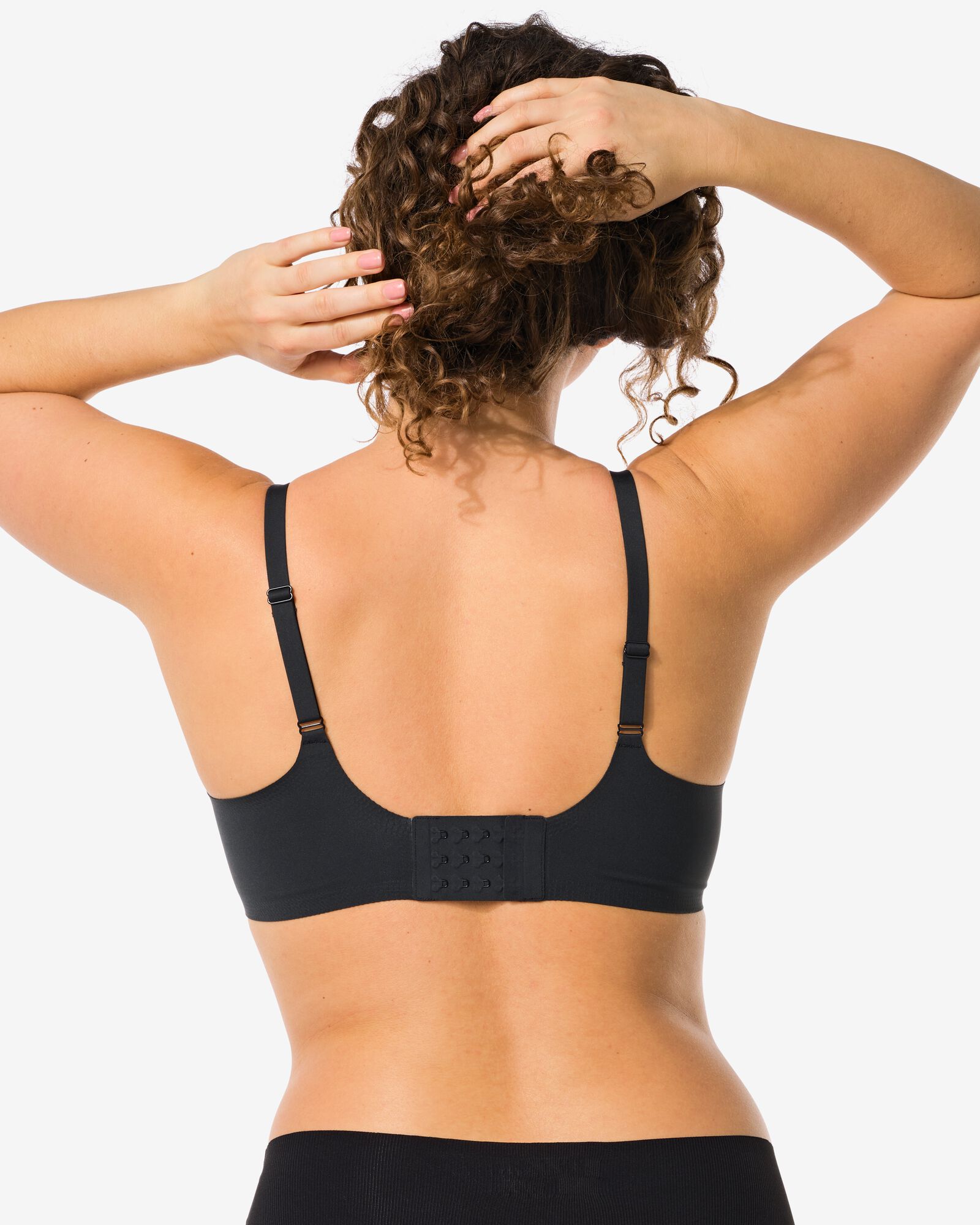 voorgevormde bh zonder beugel - ultimate comfort zwart zwart - 21870643BLACK - HEMA