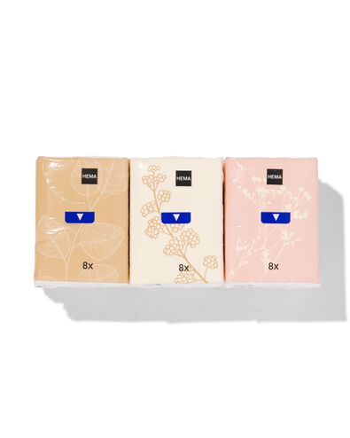6X8 mouchoirs 4 épaisseurs mini - 11511114 - HEMA