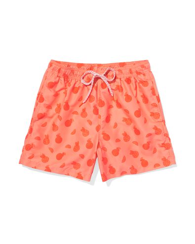maillot de bain homme oranges corail S - 22190081 - HEMA