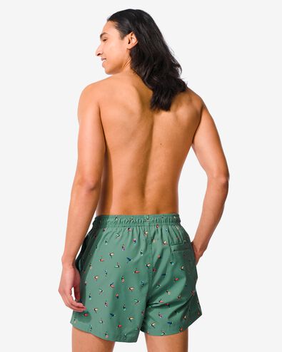 maillot de bain homme avec stretch vert M - 22127273 - HEMA