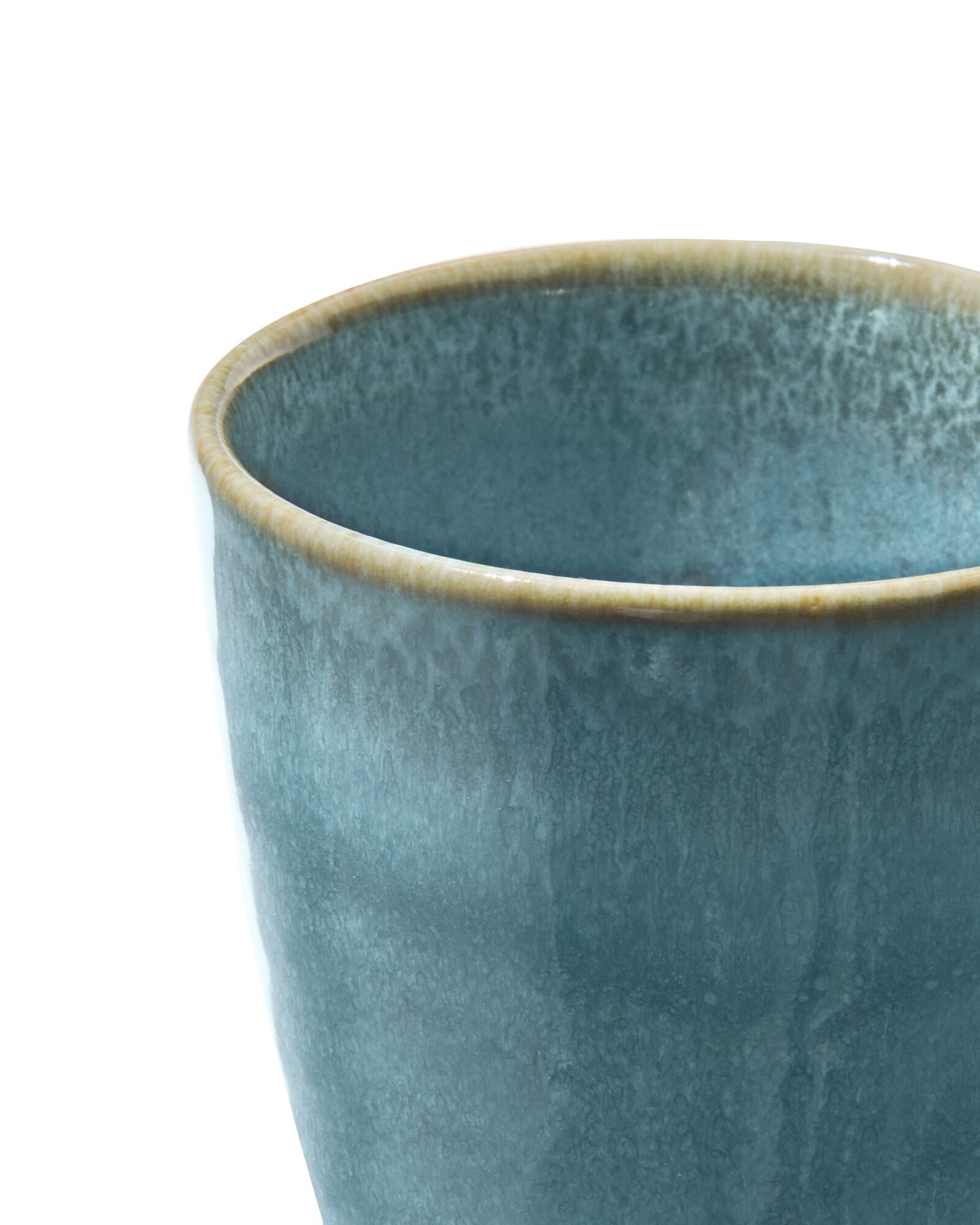 mug Porto 240 ml émail réactif bleu - 9602308 - HEMA