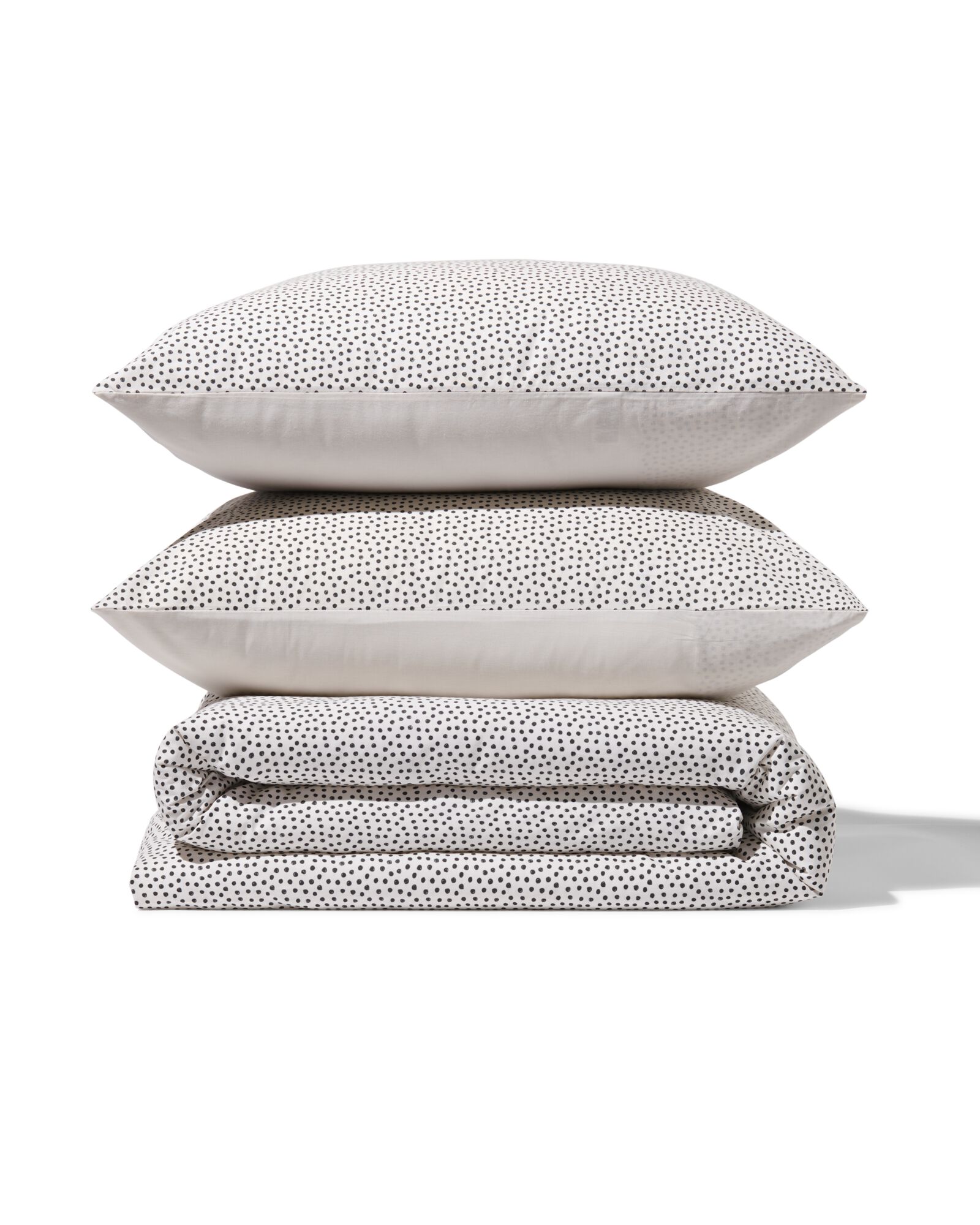 housse de couette 240x200/220cm coton doux pois - 5790155 - HEMA