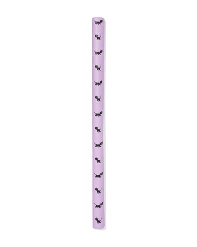 papier cadeau Takkie et Siepie 70x200cm lilas - 14700432 - HEMA