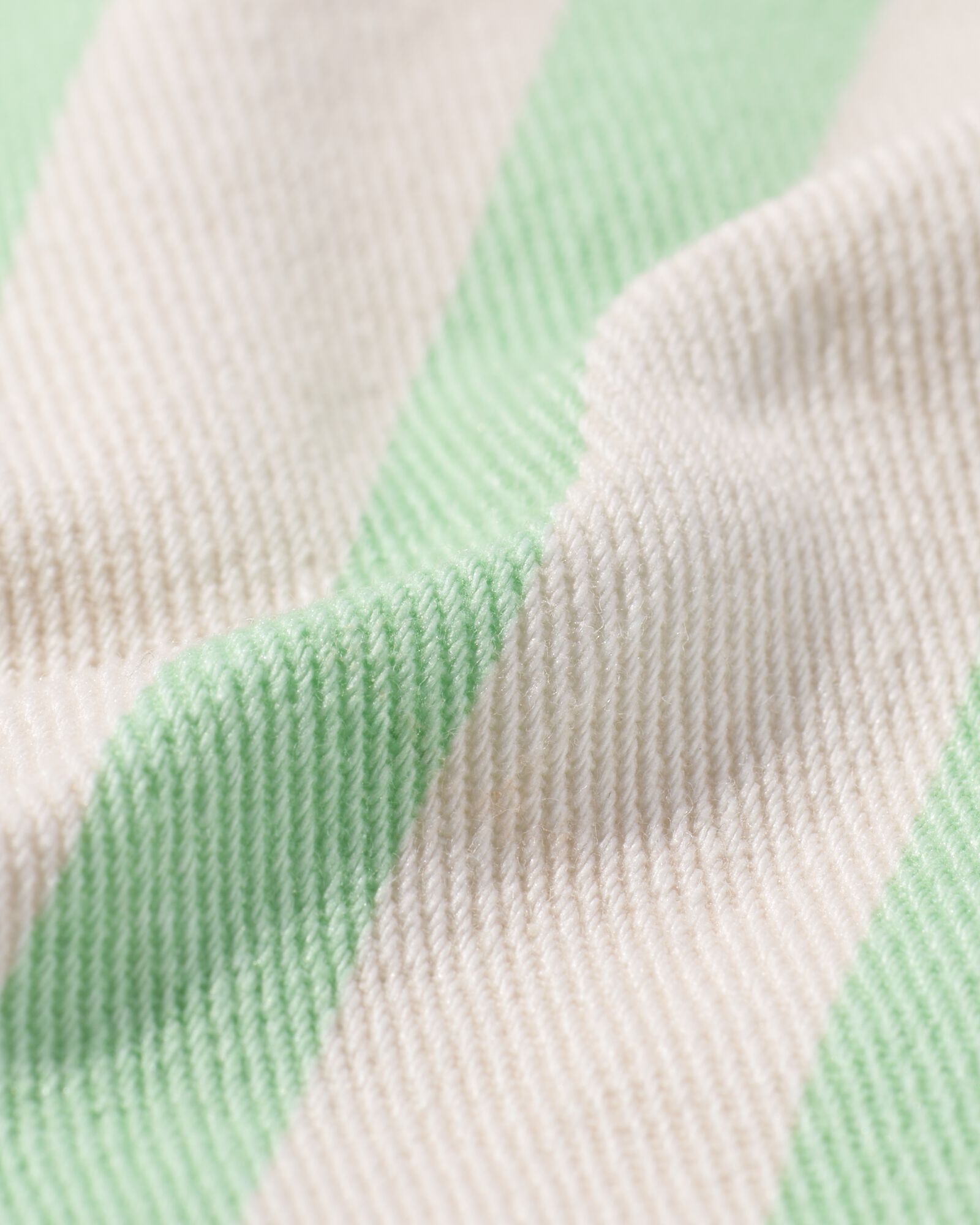 babyjumpsuit strepen groen groen - 33102350GREEN - HEMA