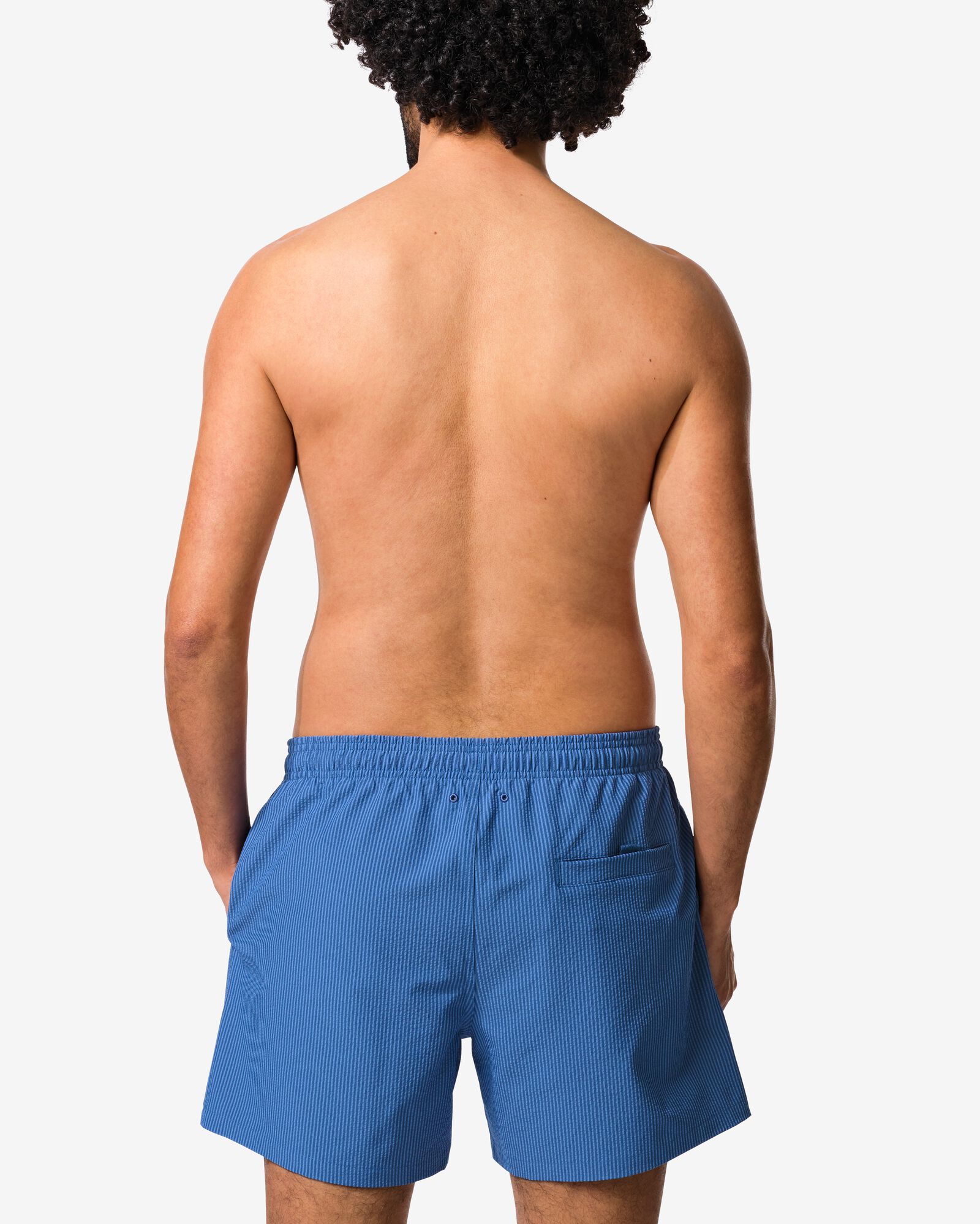 maillot de bain homme Pieter seersucker bleu clair bleu clair - 22100120LIGHTBLUE - HEMA