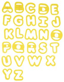 uitdrukvormpjes alfabet - 80842024 - HEMA