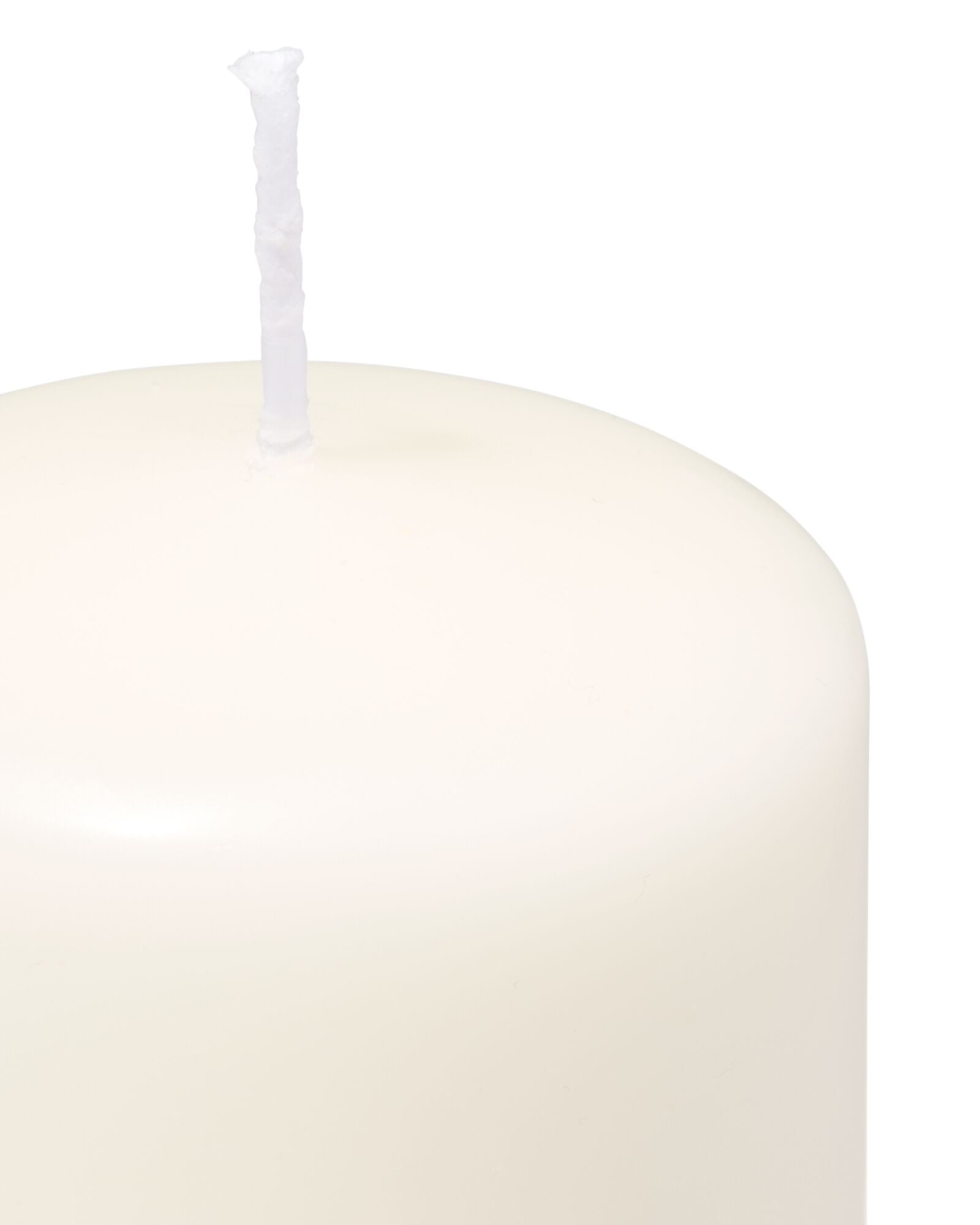 bougie cylindrique ⌀7x14cm ivoire ivoire 7 x 14 - 13509048 - HEMA