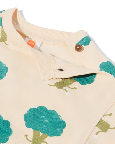 Babysweater mit Broccoli ecru ecru - 33182170ECRU - HEMA