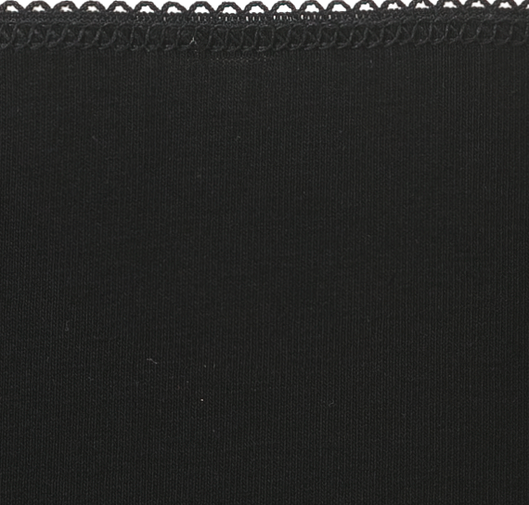 3er-Pack hohe Damen-Slips, Baumwolle schwarz schwarz - 1000006536 - HEMA