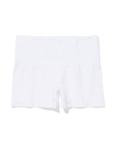 boxer femme correction l&eacute;g&egrave;re coton blanc blanc - 21550214WHITE - HEMA