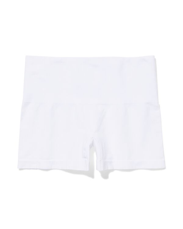 boxer femme correction l&eacute;g&egrave;re coton blanc blanc - 21550214WHITE - HEMA