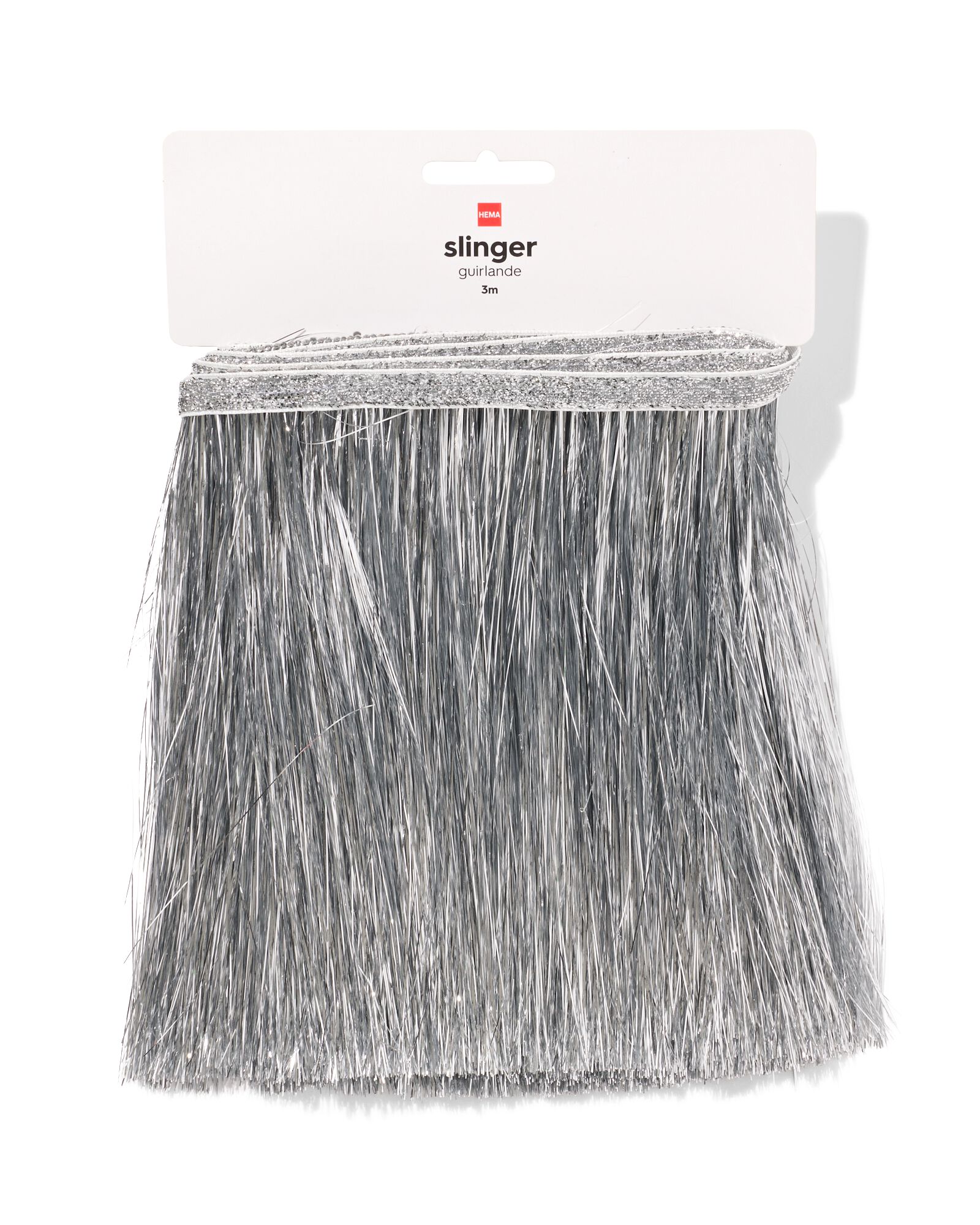 guirlande 3m franges argent&eacute;e - 14250218 - HEMA