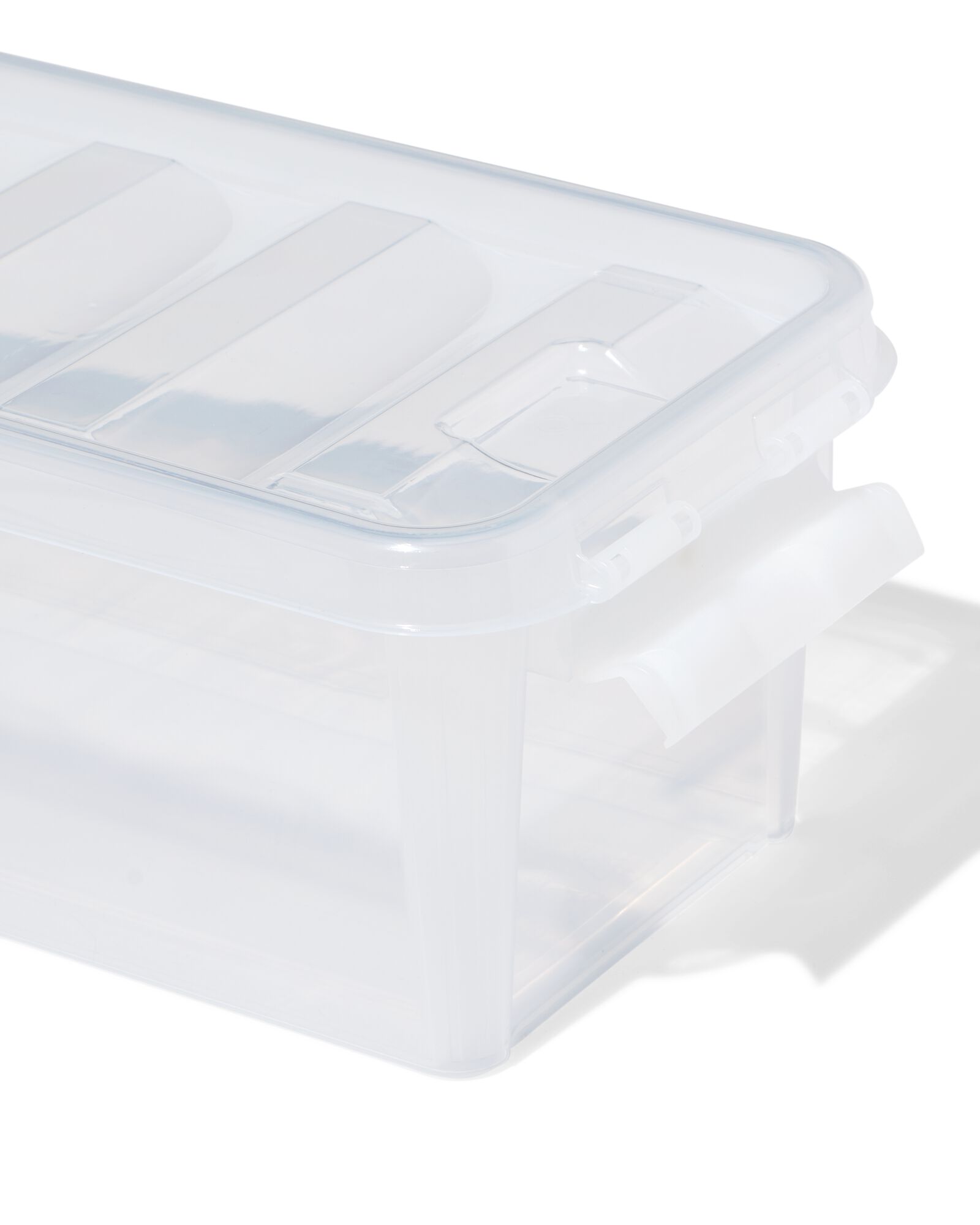 bo&icirc;te de rangement 3.5L Madrid transparent 38x14x11 38 x 14 x 11 Madrid - 39820001 - HEMA