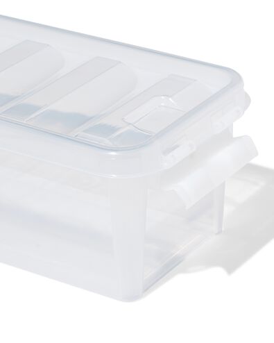 bo&icirc;te de rangement 3.5L Madrid transparent 38x14x11 38 x 14 x 11 Madrid - 39820001 - HEMA