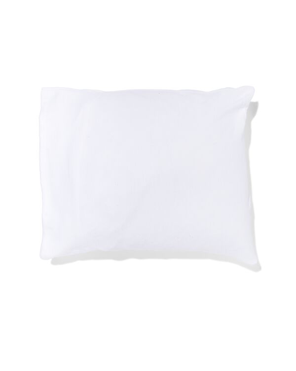taie d’oreiller molleton avec stretch blanc - 5190167 - HEMA