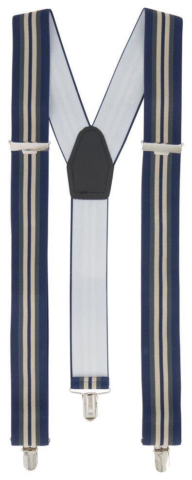 bretel 3-punts Y 110x3.5 donkerblauw - 1423209 - HEMA