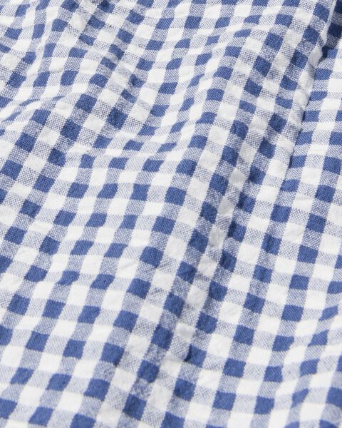 Kinder-Bluse, Seersucker hellblau hellblau - 1000030016 - HEMA