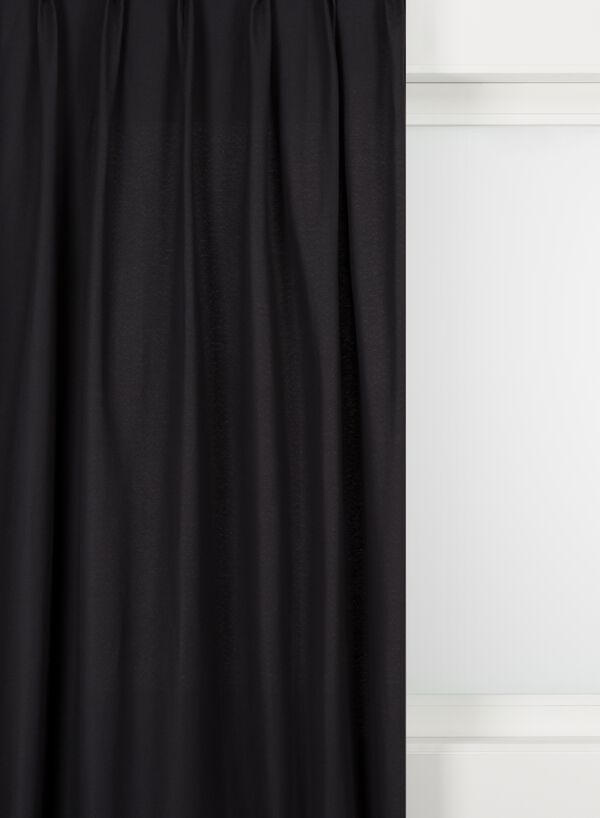 tissu pour rideaux rotterdam gris foncé gris foncé - 1000015856 - HEMA