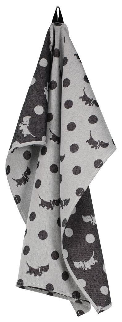 torchon Takkie 65x65cm coton &agrave; pois - 5400226 - HEMA