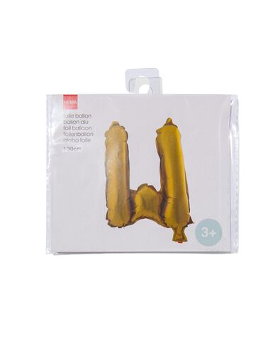 Folienballon W gold W - 14200261 - HEMA