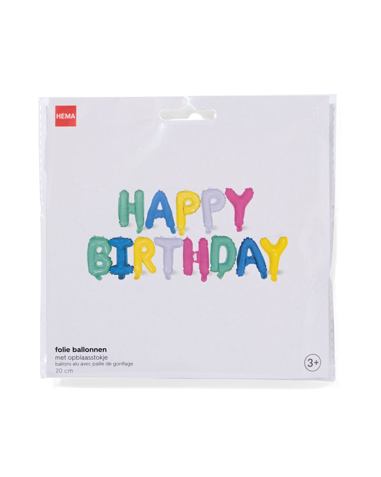 Folienballon &bdquo;Happy Birthday&ldquo;  - 14250260 - HEMA