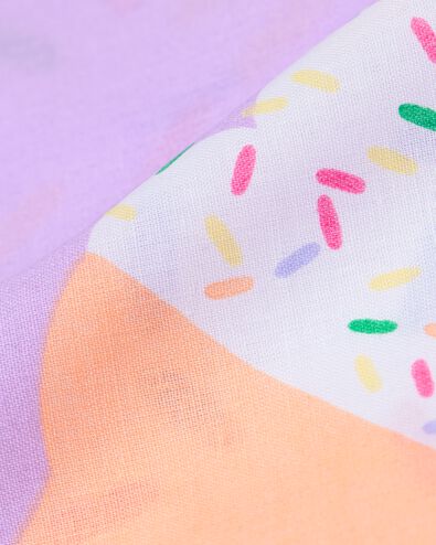 housse de couette enfant 140x200 coton doux glaces - 5730226 - HEMA